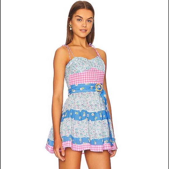 PLACE NATIONALE SAINT ROSE BABYDOLL DRESS - Picture 2 of 6